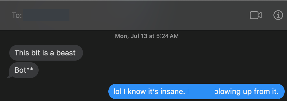 proof-02 — “this bot is a beast”